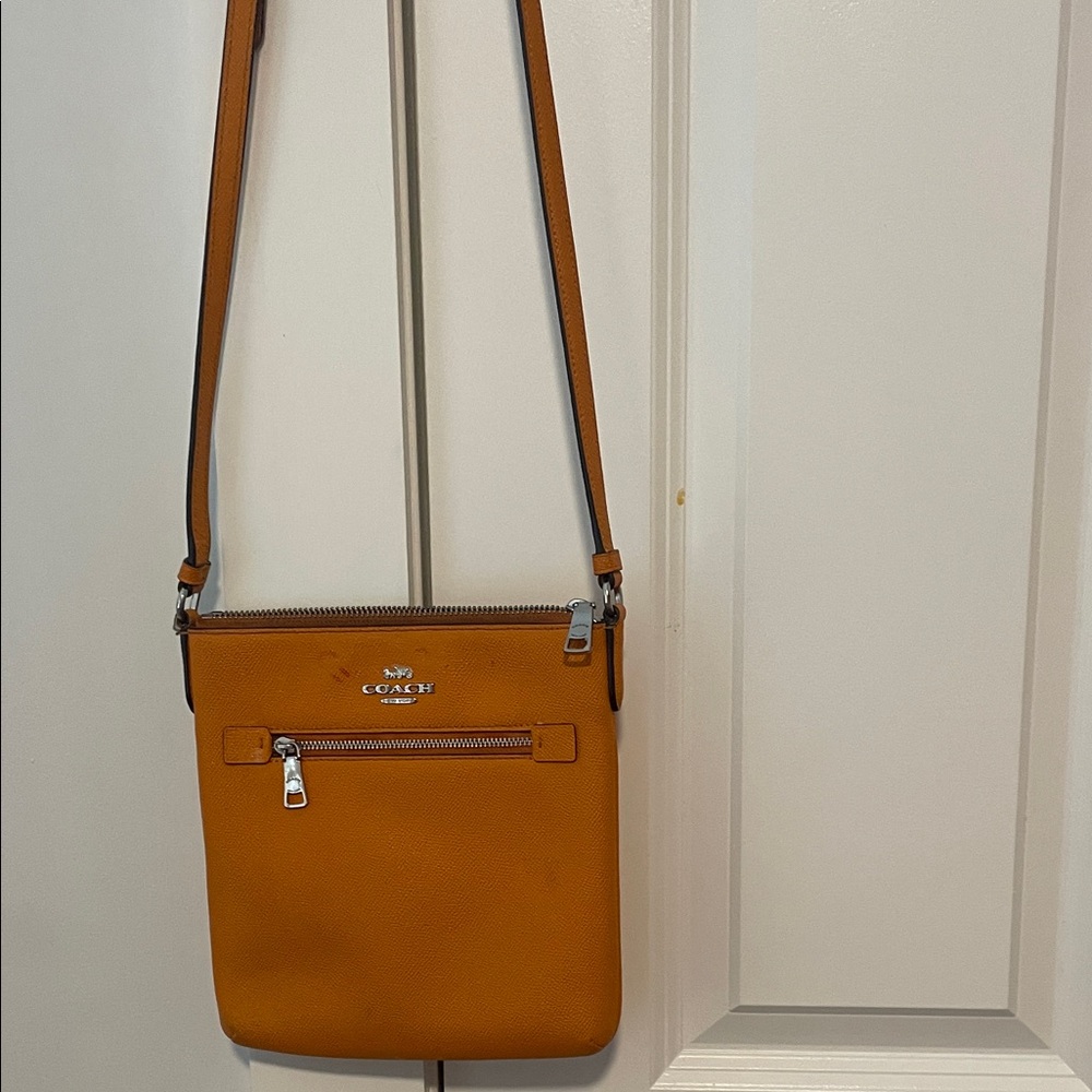 Coach Tangerine Crossbody Bag